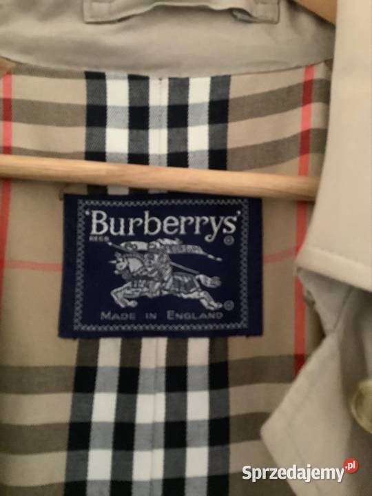 Oryginalny płaszcz Burberry Vintage Trencz Częstochowa