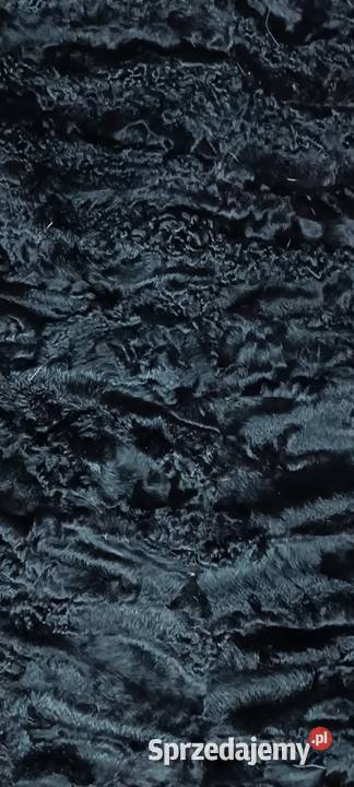 Płaszcz zimowy skóra naturalna futerkowa