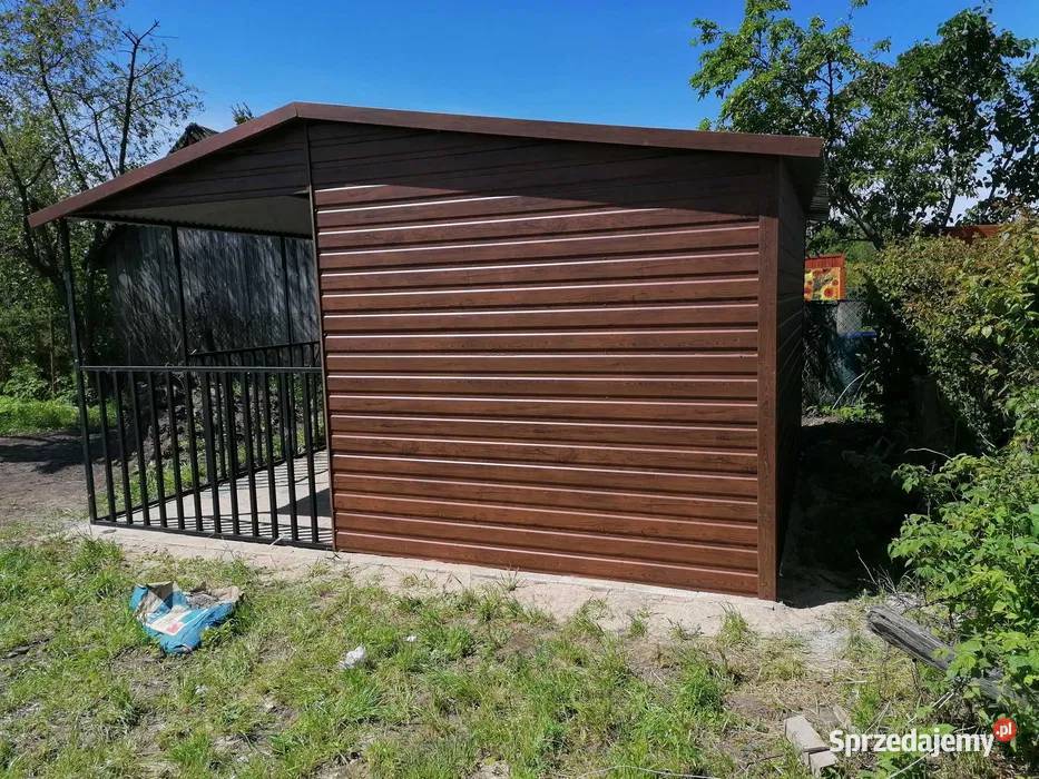 Złoty Dąb Schowek Wiata Altana na Narzędzia