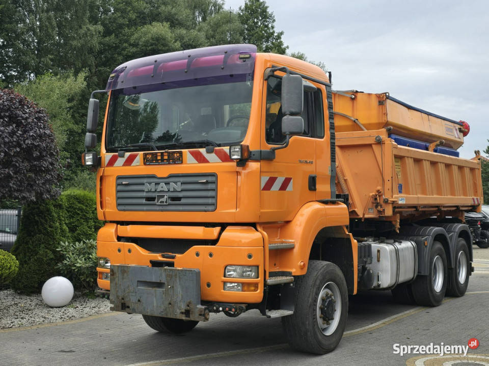 MAN TGA 26410 6x6 MAN TGA 26410 6x6 piaskarka wspomaganie kierownicy kujawsko-pomorskie Skępe