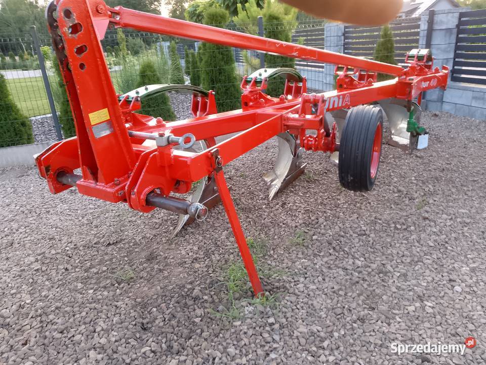 Pług unia 4 tur 40 resor kverneland mx 850 brzeg nieuszkodzony