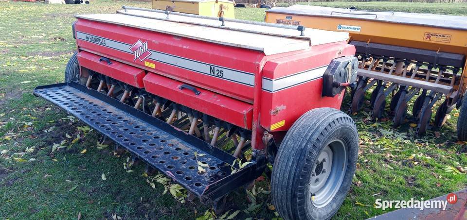 Juko N25 Siewnik Zbożowy Nawozy 250m podlaskie Szołtany