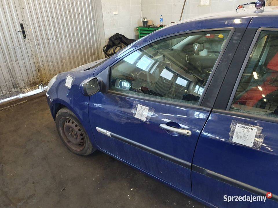 DRZWI LEWE PRZÓD RENAULT CLIO III OV460 5D Lipno sprzedam