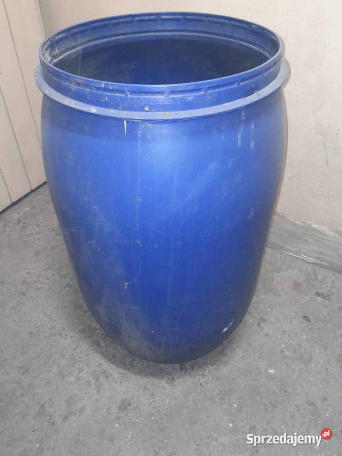 Beczka 200 L Gruby plastik bez wieka