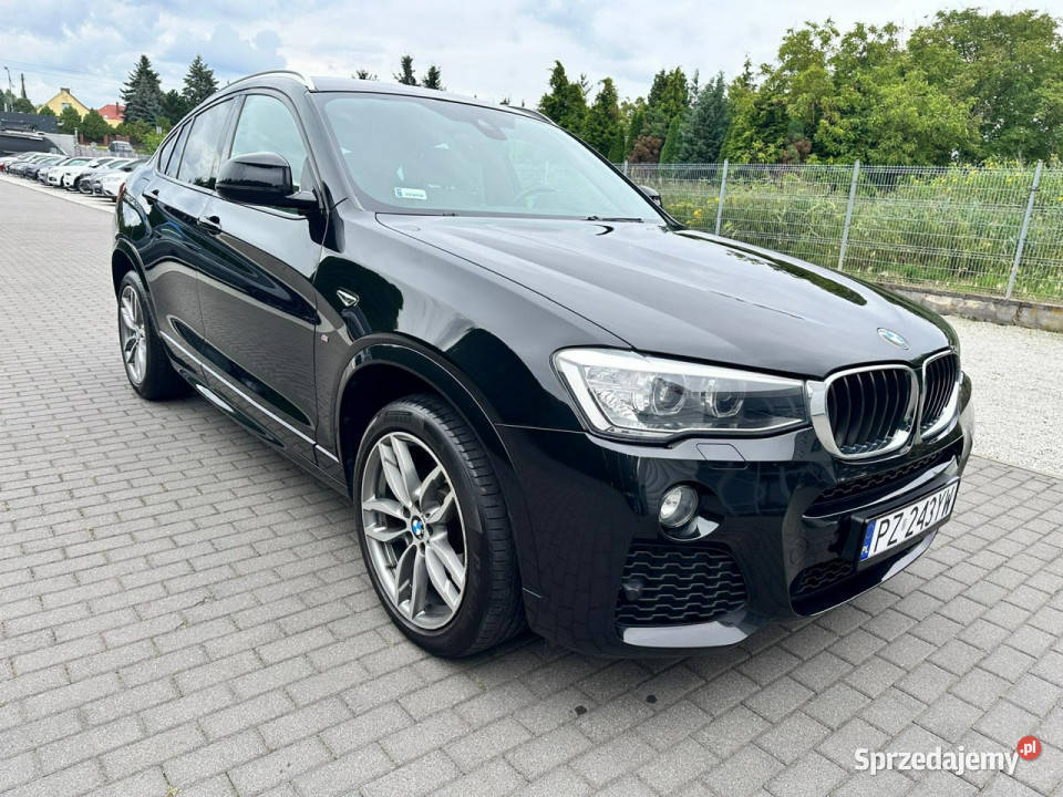 BMW X4 xDrive20d M Sport Salon Bezwypadkowy I X4 wielkopolskie Baranowo