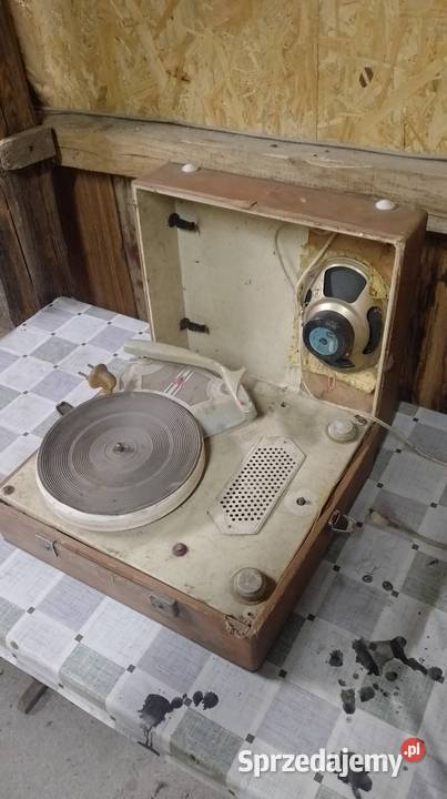 Stary gramofon świętokrzyskie Czarzyzna