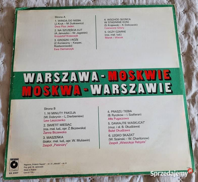 Dwa Plus Jeden Krawczyk Demarczyk Czerwone Płyty i kasety kujawsko-pomorskie sprzedam