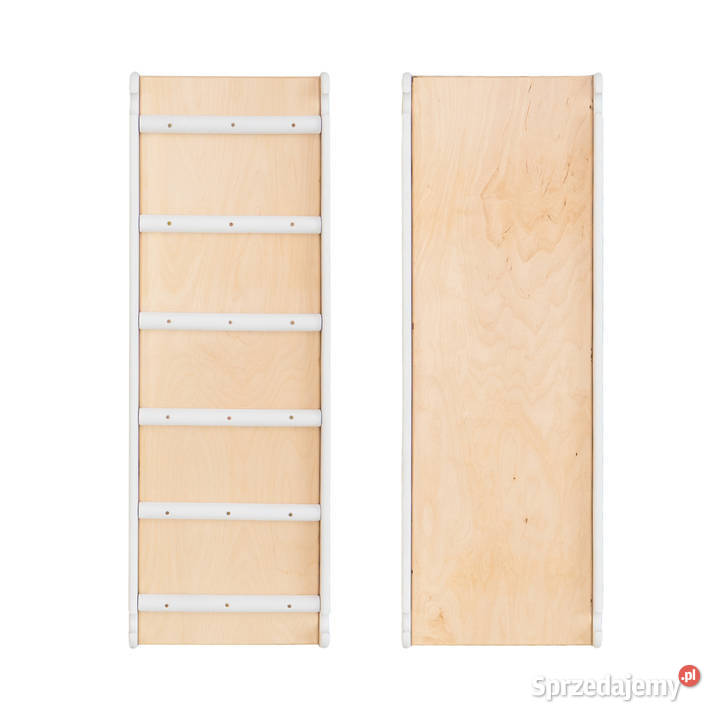 zjeżdżalnia dwustronna Woodiko drewnobiały Drewno  Pozostałe Kraków