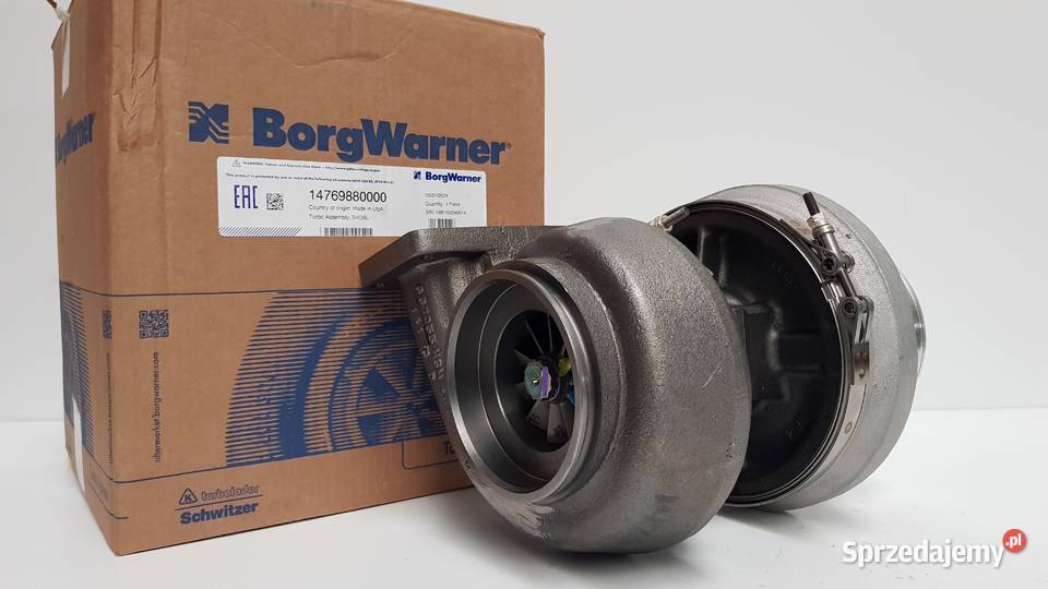 Nowa turbosprężarka SCHWITZER 14769880000 167617 Siedlce
