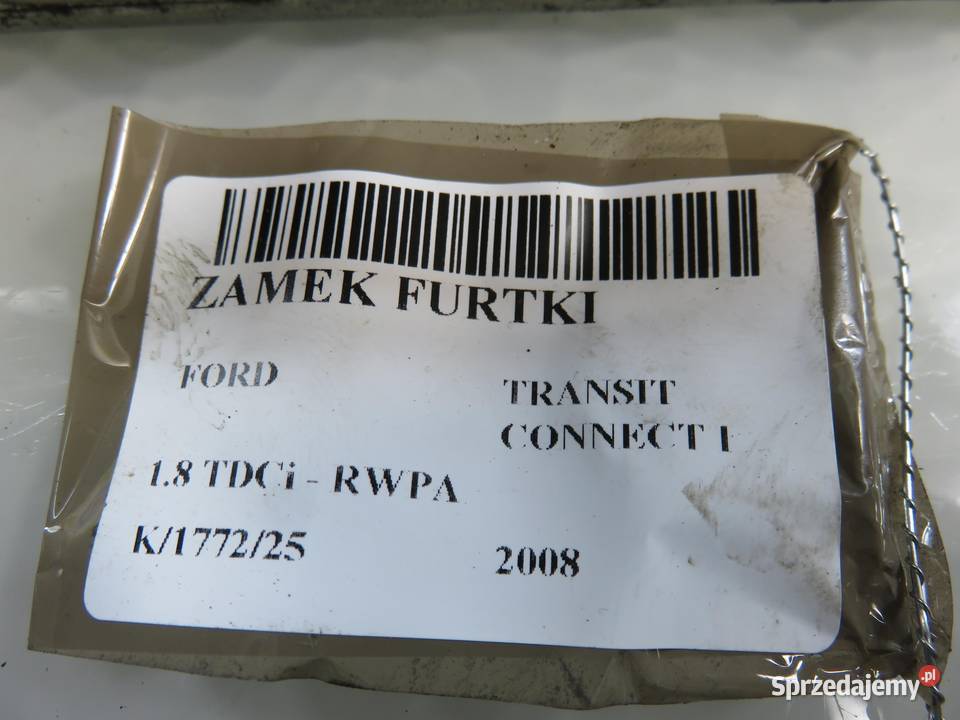 ZAMEK DRZWI TYLNY FORD TRANSIT CONNECT I małopolskie