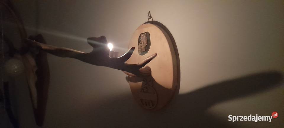 Zawieszka ozdoba z poroża daniela wielkopolskie