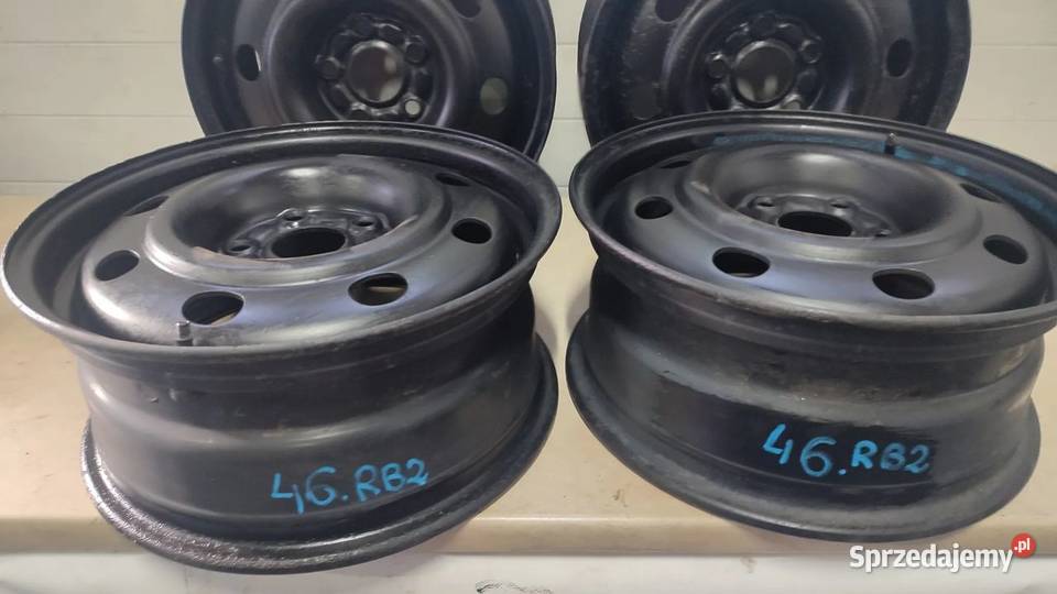 46RB2 FELGA STALOWA 5X108 ET50 65X15CH RENAULT Dystanse Włoszczowa