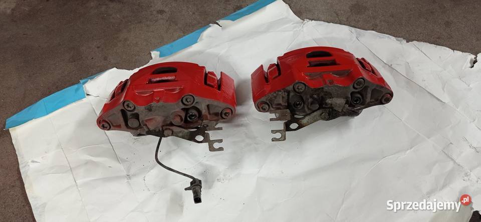 Zaciski hamulcowe przód plus tarcze 320mm audi Pułtusk