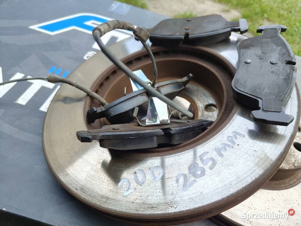 Bmw e46 tarcze hamulcowe przód 285mm klocki Aleksandrów Łódzki
