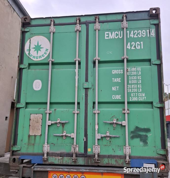 Kontener magazynowy 40DC12 metrowy Używany Łódź sprzedam
