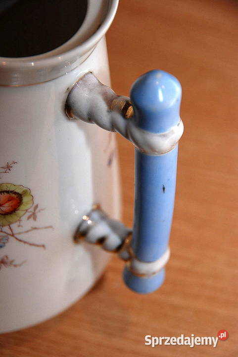 Duży Porcelanowy Dzbanek do kawy Śląsk sprzedam