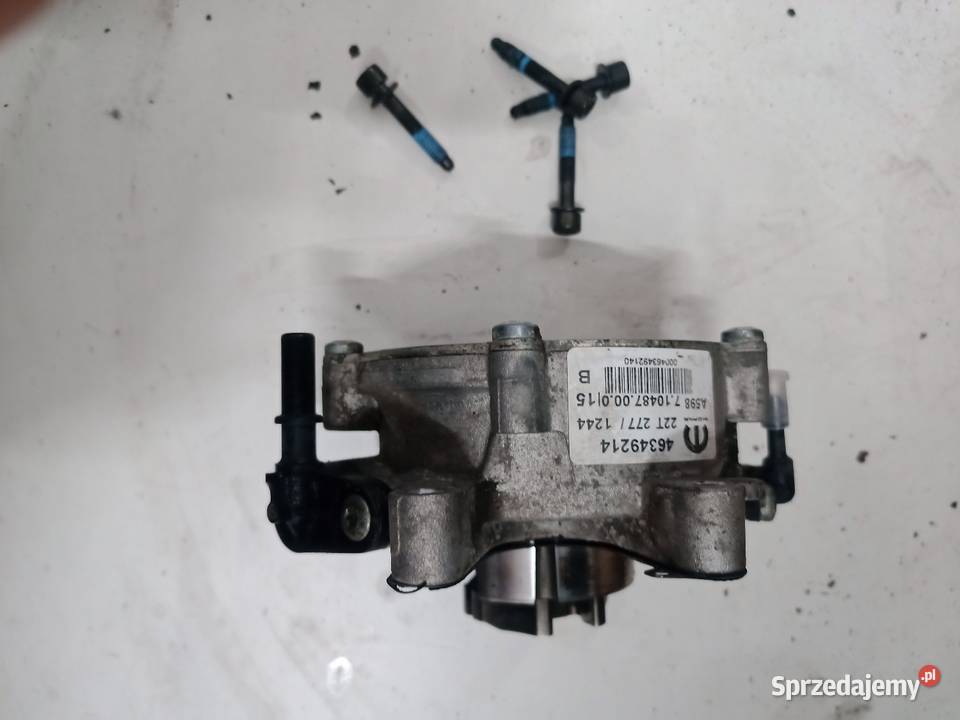 Pompa próżniowa fiat Ducato Doblo mazowieckie Warszawa sprzedam