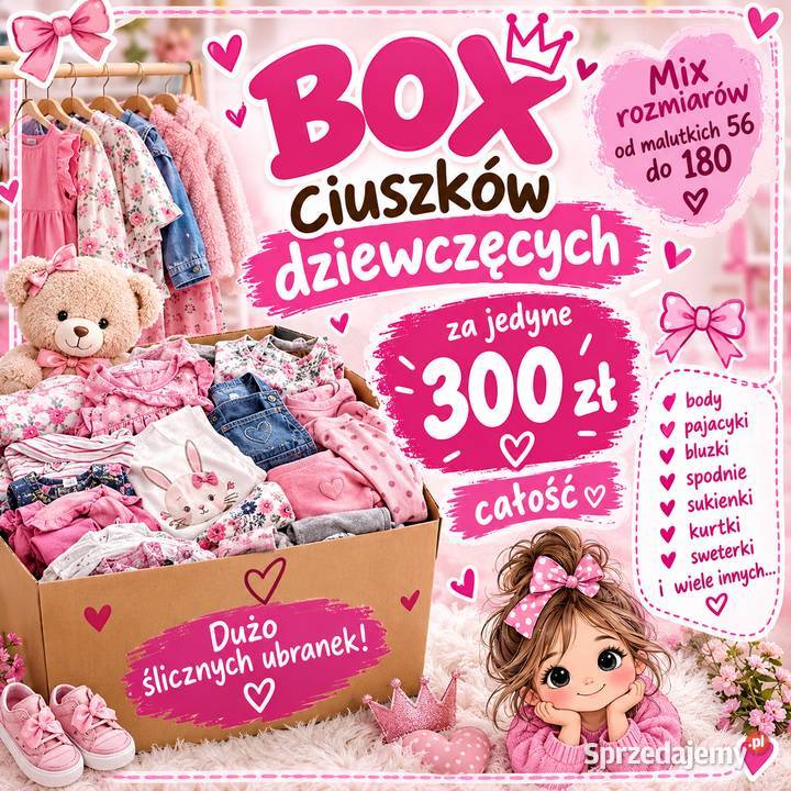 Boxy ciuszków Rozmiar 0 Łomża