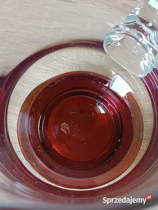 Szklany dzbanek z uchem Gorlice