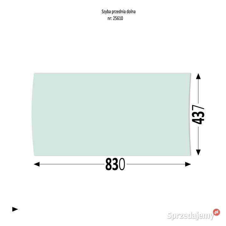 Szyba przednia KOBELCO SK 140 180 210 240 260 Kielce sprzedam