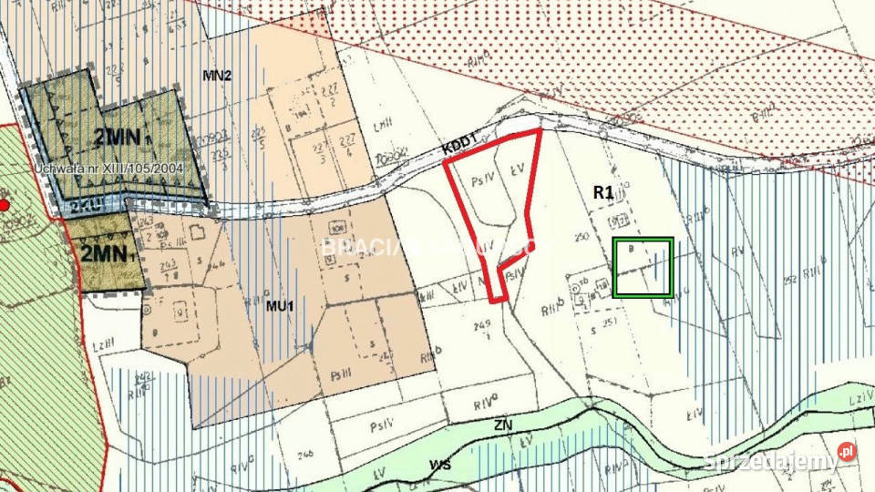 Działka Gaj Maryjna 4025 metrów