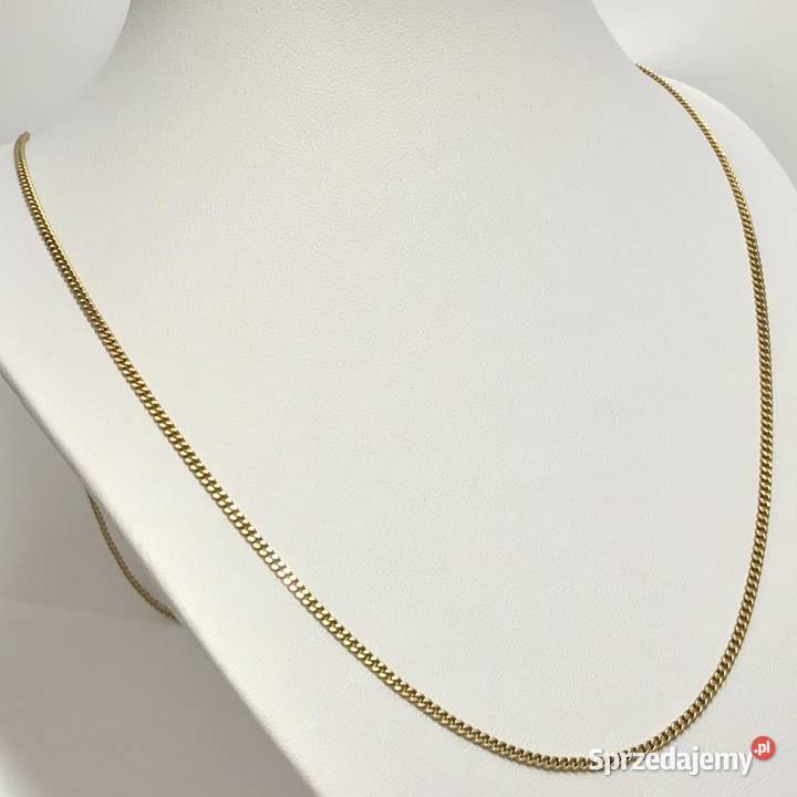 Złoty ŁAŃCUSZEK damsk 18K PANCERKA UnoAErre Warszawa