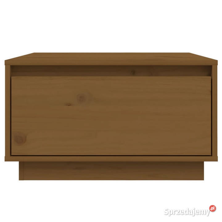 Stolik kawowy miodowy brąz 55x56x32 lite drewno mazowieckie Warszawa