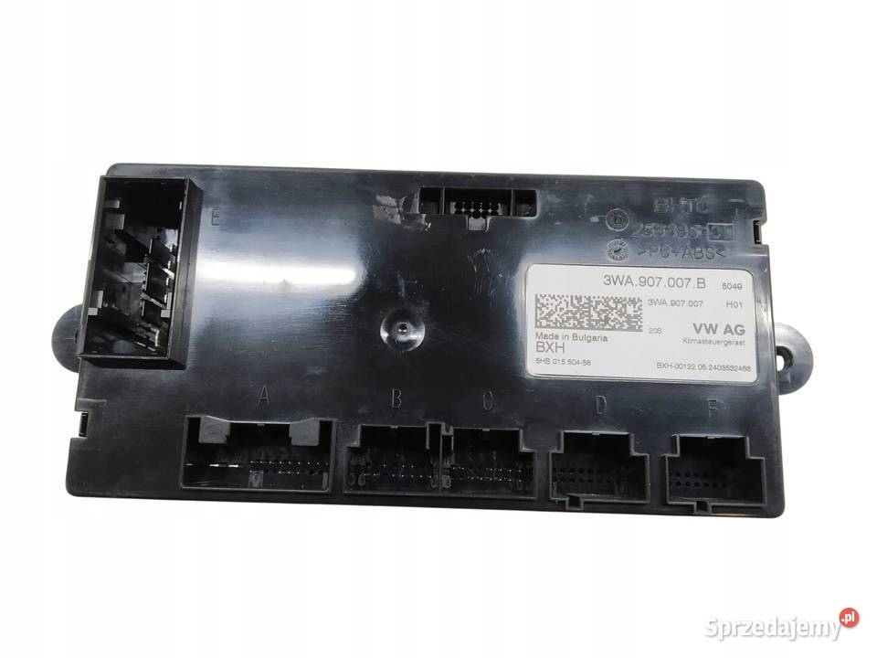 MODUŁ KLIMATYZACJI 3WA907007B Skoda Superb IV Komputery