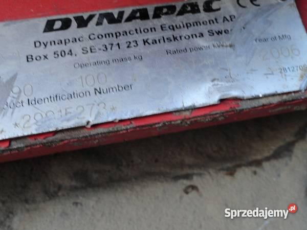Zagęszczarka DYNAPAC LF90 100 silnik HONDAGX160