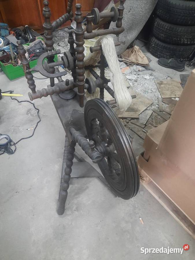 Kołowrotek do przędzenia wełny Chełm