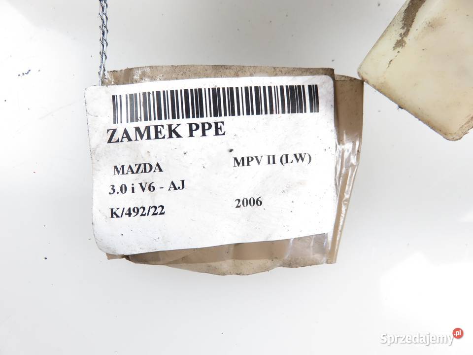 ZAMEK PRAWY PRZEDNI MAZDA MPV II