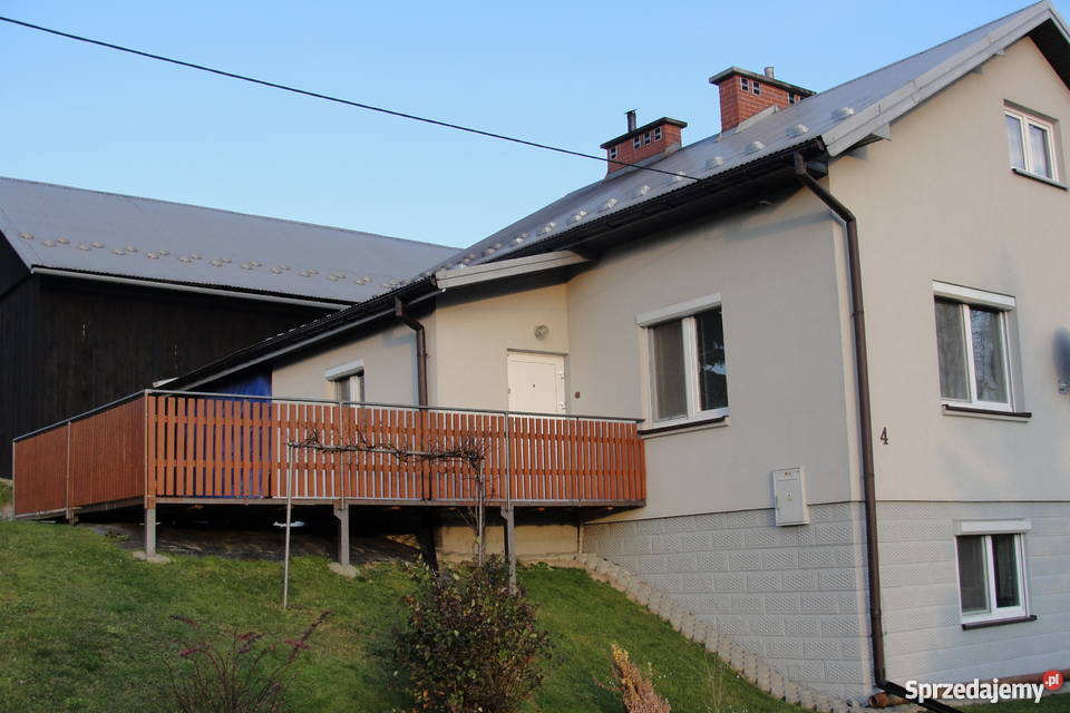 Dom Okazja Strzeszyn Biecz blacha Domy małopolskie Strzeszyn