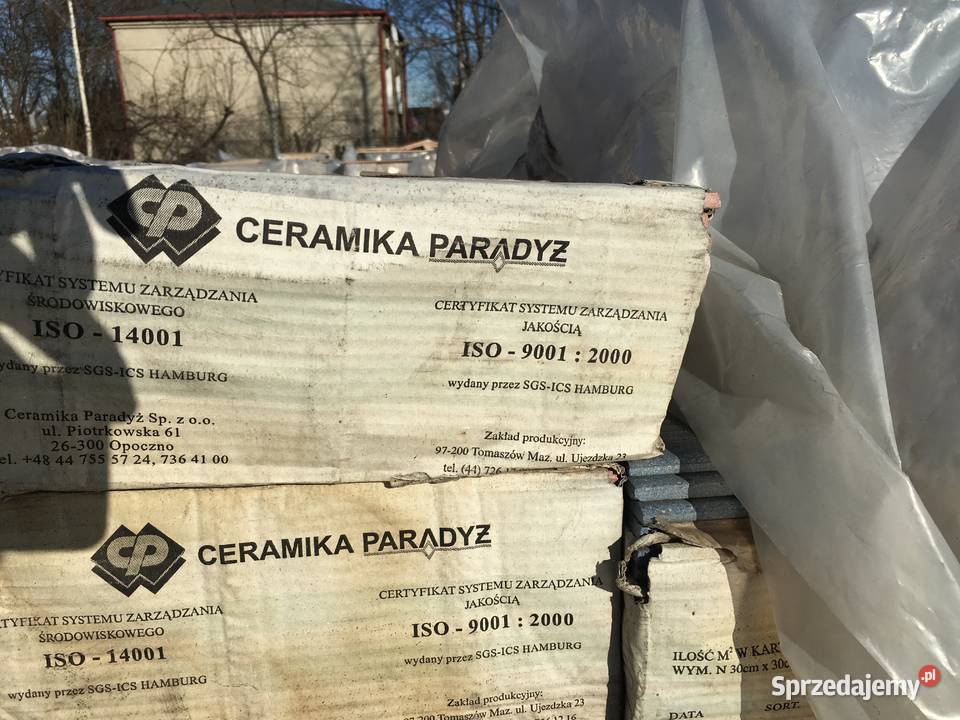 Stopnice gresowe 30x30 firmy PARADYŻ mali laos Reguły