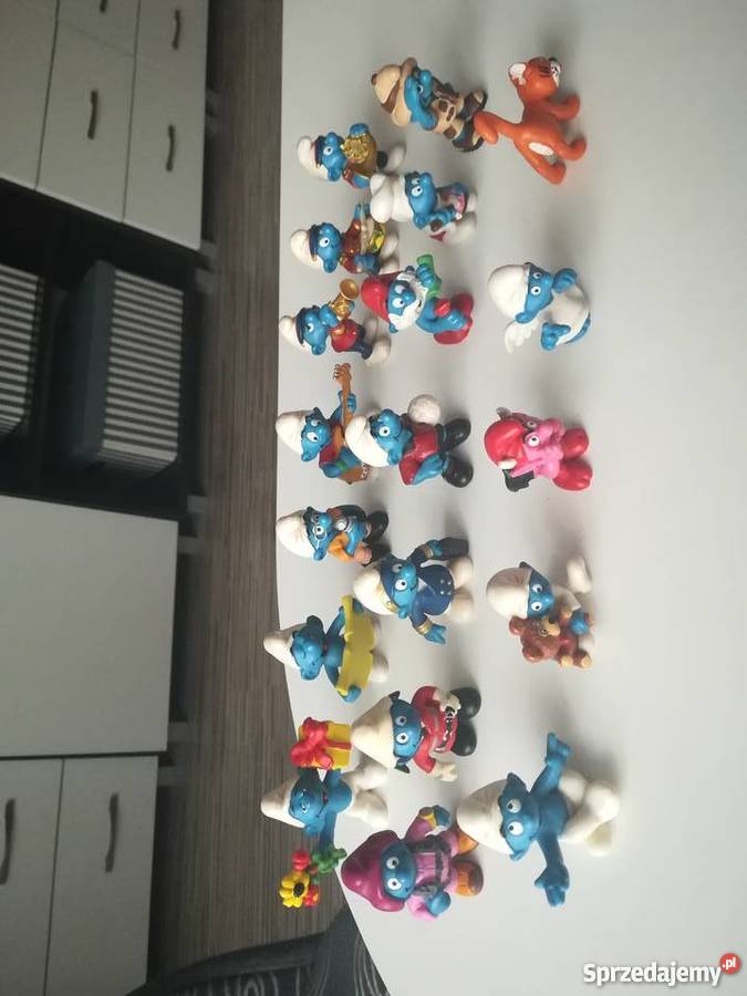 Wioska smerfów Figurki Liszki