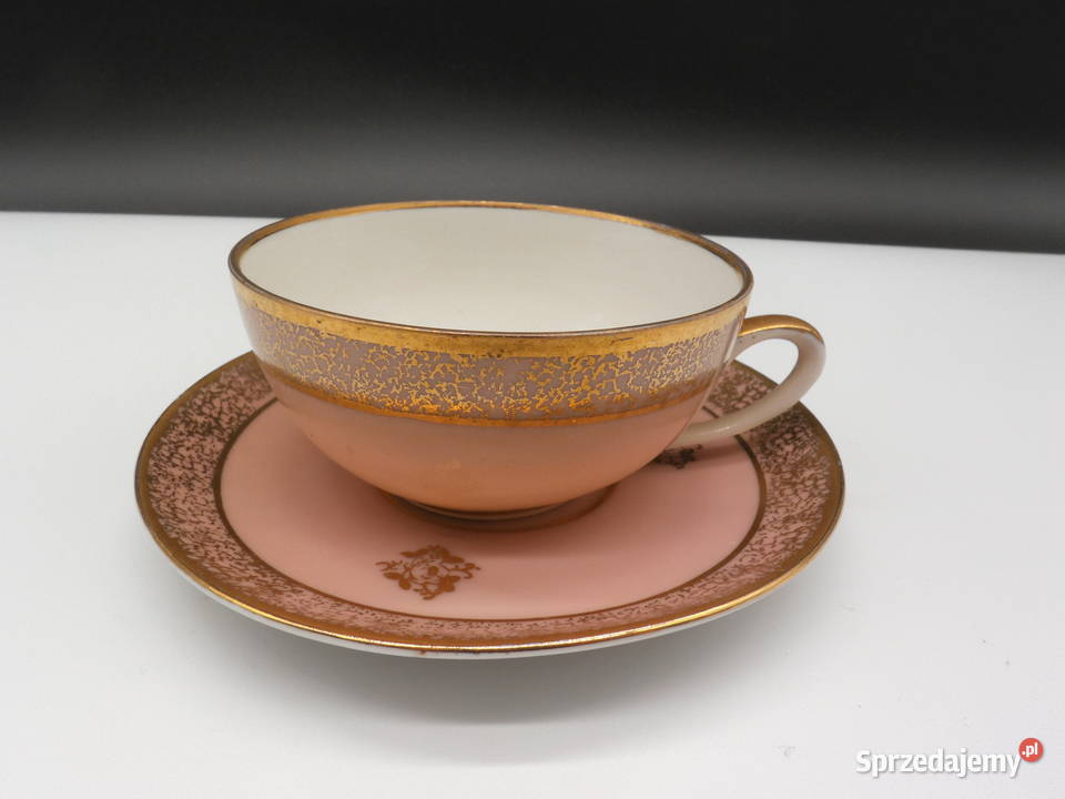 Piękna filiżanka do mokki espresso BERLIN Porcelana i szkło