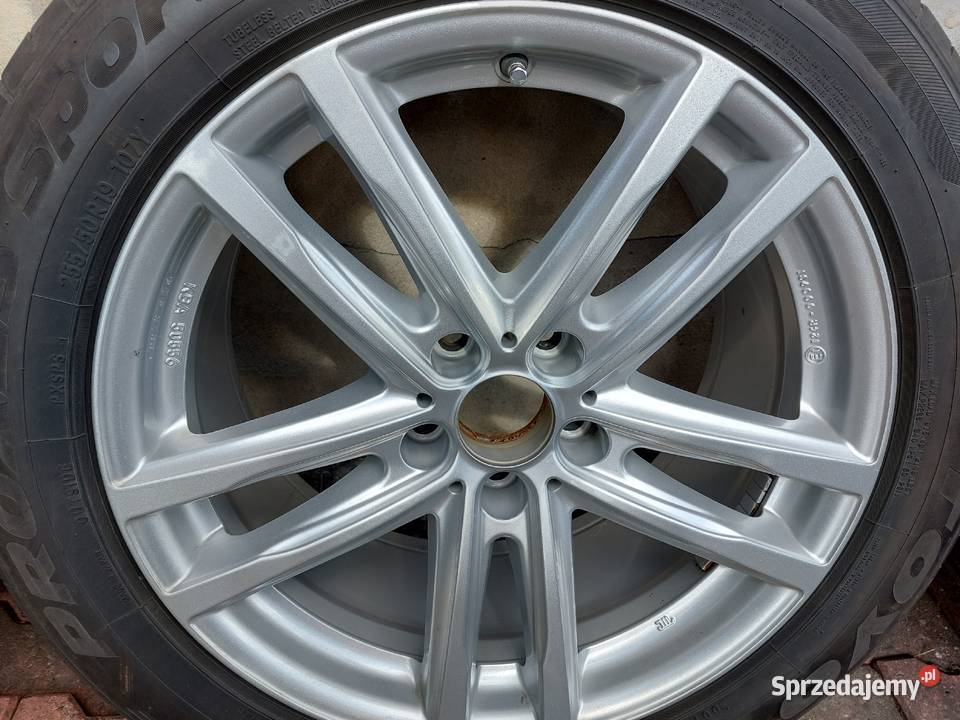 BMW E70 felgi i opony letnie 25550 R19 letnie Opony, koła, felgi Katowice sprzedam
