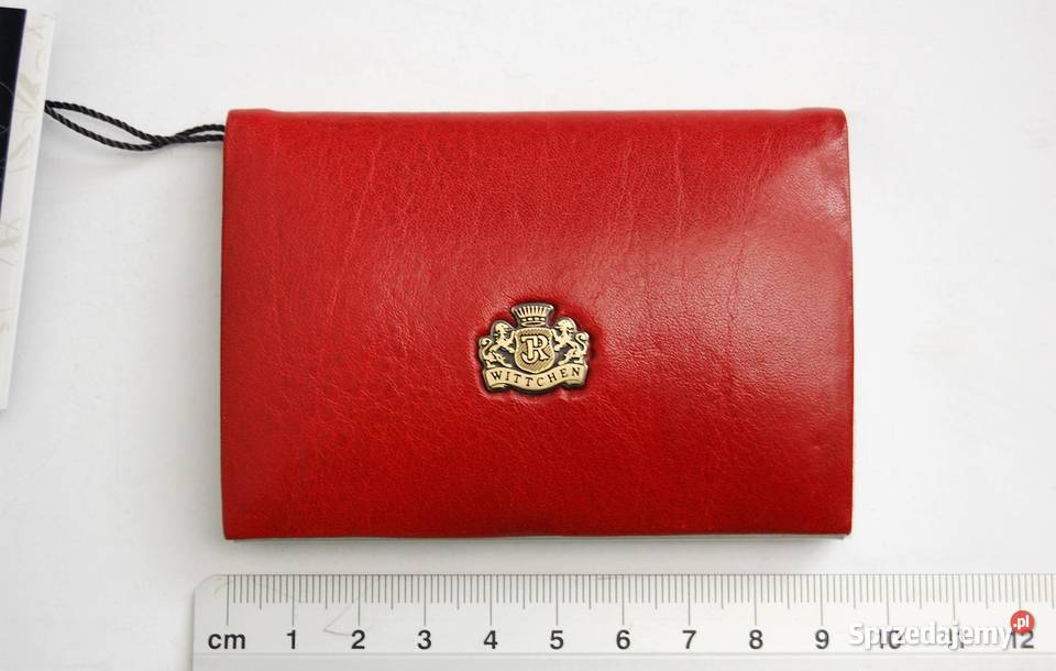 Wittchen Arizona etui na wizytówki czerwona lubelskie Lublin sprzedam