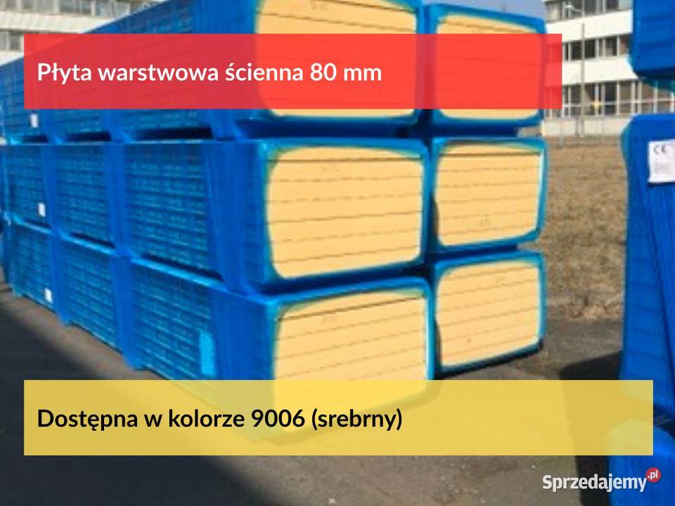Płyty warstwowe 80mm ścienne obornicka tanio Puszczykowo