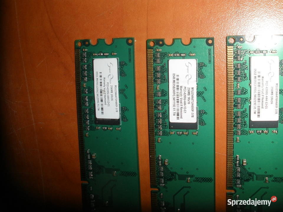 Pamięć RAM Kingston 512 MB 3 sztuki Kraków