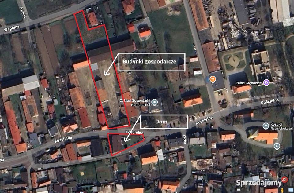 Dom w Grębocicach Okazja Sprzedaż Grębocice