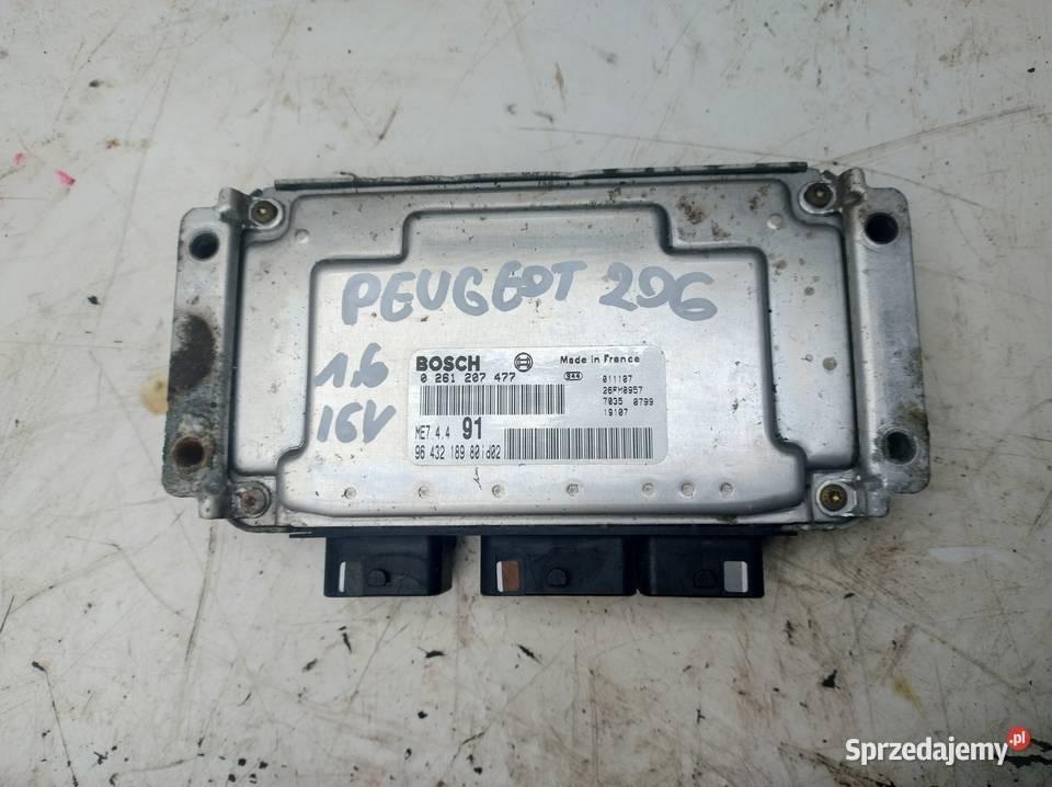 CITROEN PEUGEOT 16 16V NFU sterownik komputer Kielce