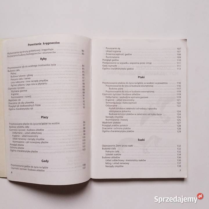 Bogusława i Zbigniew Urbanik Biologia klasa 6 łódzkie Łódź