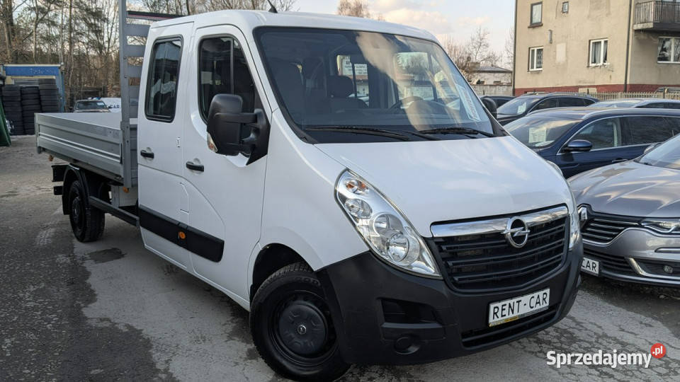 Opel Movano 23D145BezwypadkowyOpłacony7Osób VAT marża Częstochowa sprzedam