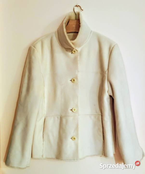 Kożuszek sztuczny biały damski prawdziwy Kożuszek Kurtki i płaszcze podlaskie Białystok