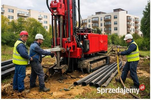 odwierty pod pompę ciepła gruntowa pompa Łęczyca