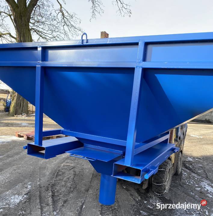 Kosz zasypowy paczkarka Bufor przyjęciowy do big Niedrzew Pierwszy sprzedam