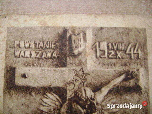 Starocie z PRL Obrazek święty Powstańców Gdynia