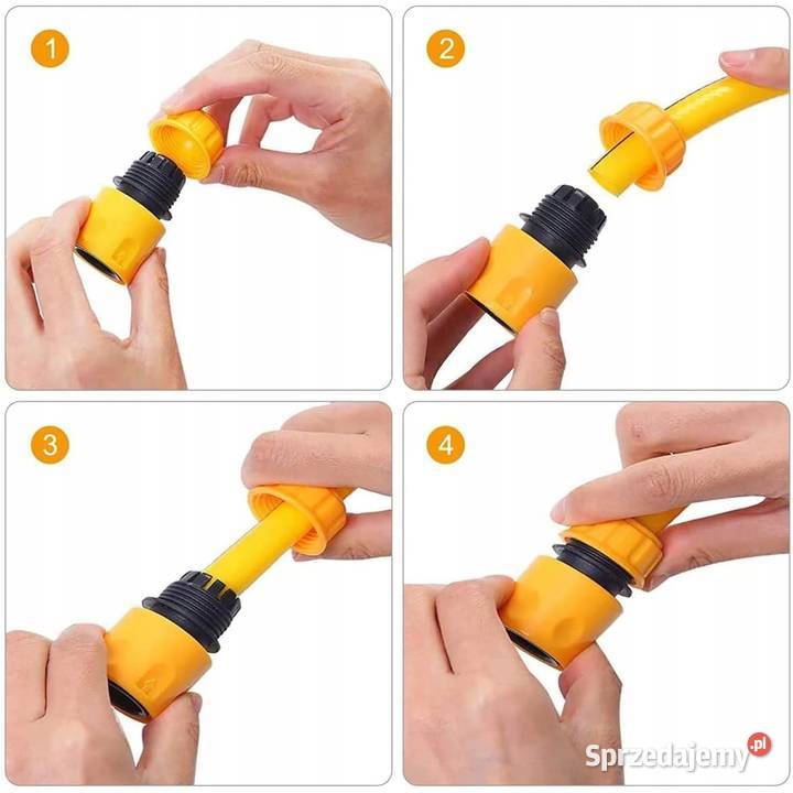Szybkozłączka na Wąż Ogrodowy 12 58 Tworzywo 12