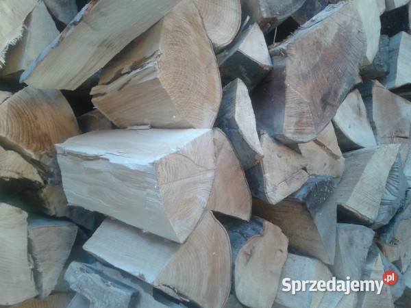 Drewno pocięte i połupane, kominkowe i opałowe, sezonowane