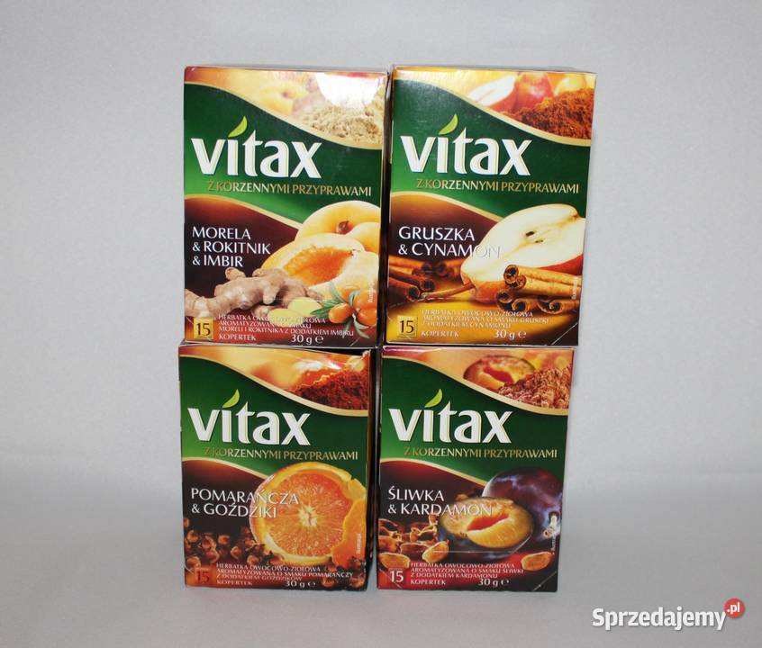 Vitax herbata owocowa zimowa 15 t morela śliwka Stare Miasto
